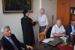 Stretnutie absolventov Hutníckej fakulty (teraz FMMR) - odovzdávanie Zlatých diplomov