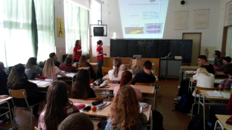 Prednáška na Gymnáziu sv. Tomáša Akvinského