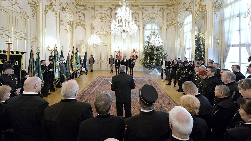 Slávnostné stretnutie s pánom prezidentom SR Andrejom Kiskom