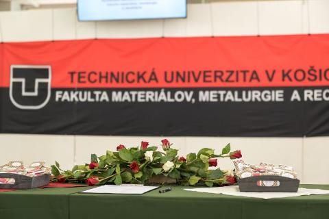 Slávnostné zhromaždenie akademickej obce a Vedeckej rady Fakulty materiálov, metalurgie a recyklácie TUKE
