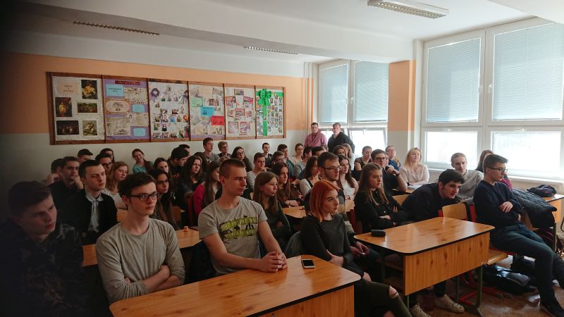 Návšteva Gymnázia vo Vranove nad Topľou